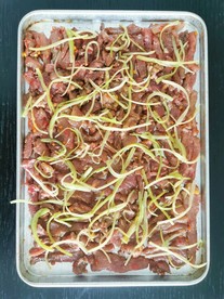 烤盘肉