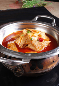 干锅油豆皮