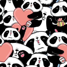 爱心能猫