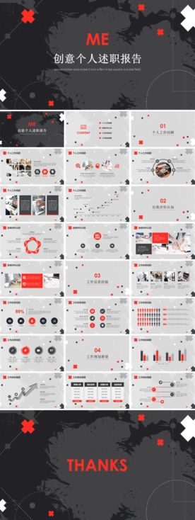 述职报告PPT
