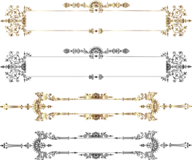 欧式复古金属边框