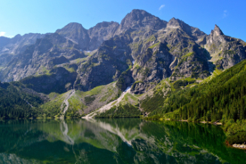 山川湖泊风景图片
