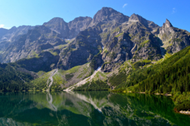 山川湖泊风景图片