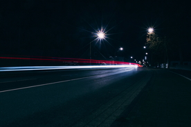 公路夜景