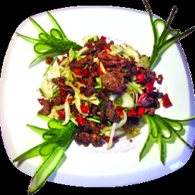 孜然驴肉