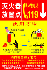 灭火器放置点