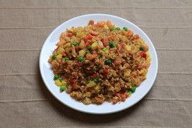虾仁菠萝炒饭