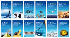 企业文化墙挂画