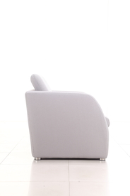 浅灰色沙发特写