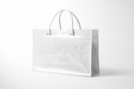 乙烯基聚氯乙烯可重复使用手提袋