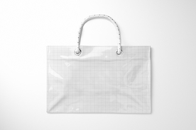 乙烯基聚氯乙烯可重复使用手提袋