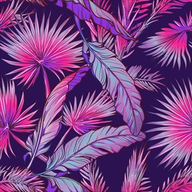 树叶印花