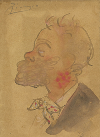 毕加索抽象绘画作品