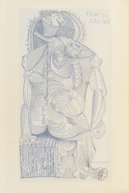 毕加索抽象绘画作品