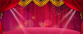 晚会幕布
