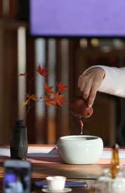 禅意茶文化场景