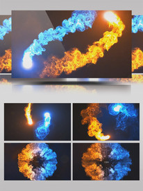 pr震撼光效LOGO片头视频模