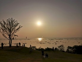 巢湖夕阳