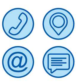 电话 定位 邮件 文件图标