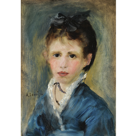 雷诺阿人物形象油画