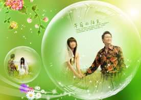 相册模板背景素材图片