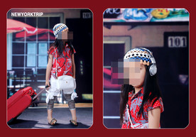 纽约之旅相册PSD影楼模板