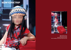 纽约之旅相册PSD影楼模板