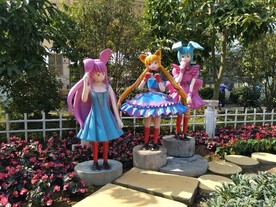 卡通动漫 雕塑美少女战士