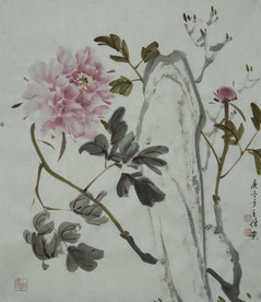 杨主伟牡丹作品