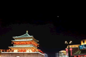 钟楼夜景