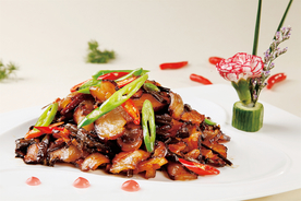 蕨菜风吹肉