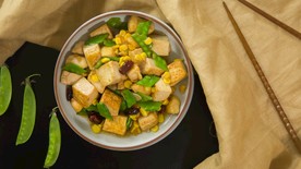 四季豆焖豆腐