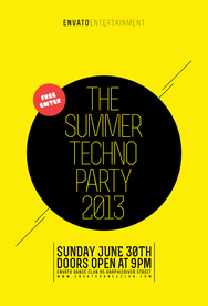 国外潮流促销时尚海报