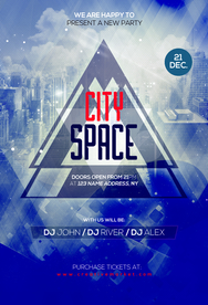 国外潮流促销时尚海报