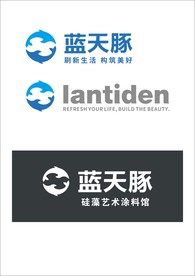 蓝天豚LOGO