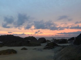 漫天晚霞
