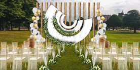 森系简约婚礼场景