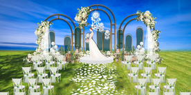 森系几何高端婚礼