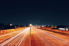 夜景 公路