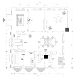 窗帘店平面布置设计图