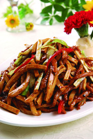 香干炒肉丝