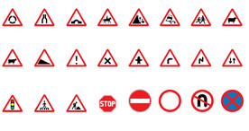 交通指示牌图标