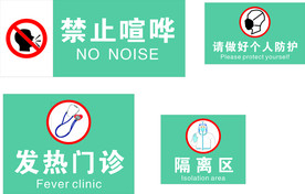 医院标识牌