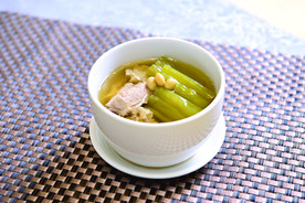 涼瓜黃豆燉排骨