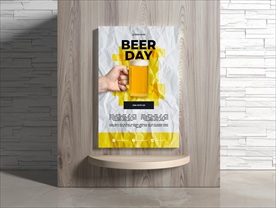 啤酒海报