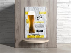 啤酒海报