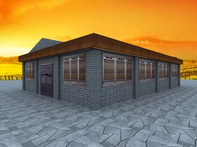 中式餐厅效果图