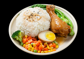 鸡腿饭