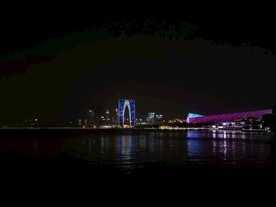 东方之门夜景
