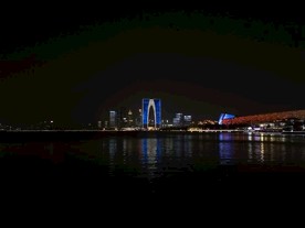 东方之门夜景